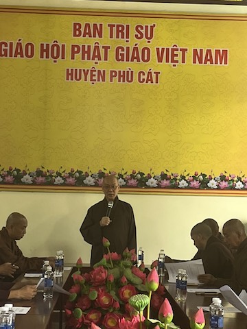 Phù Cát: Ban Trị sự họp mở rộng chuẩn bị Đại lễ Phật đản PL.2567.